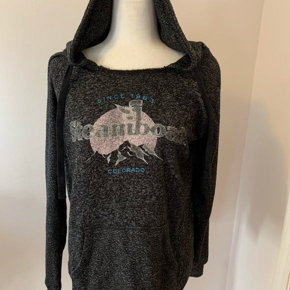 Camp David charcoal gray hoodie, size L - Picture 3 of 7